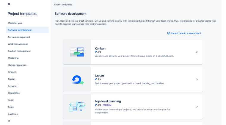 Jira Projects