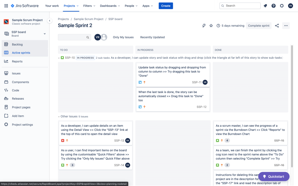 Jira Screen