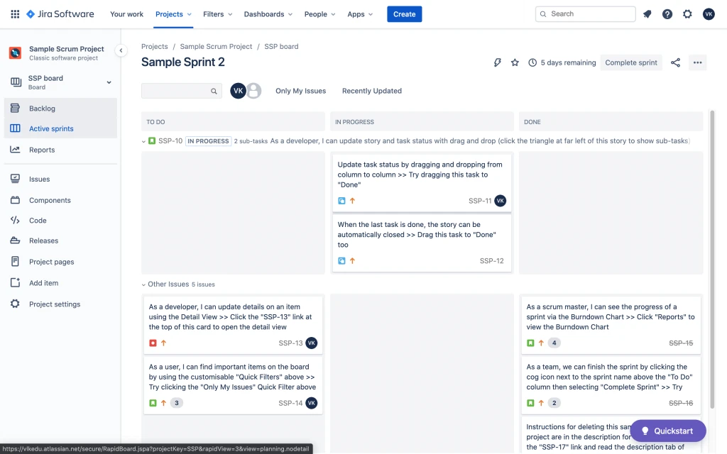 Jira Screen